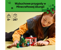 LEGO Minecraft 21275 Dom tnt w dżungli - 1331611 - zdjęcie 4